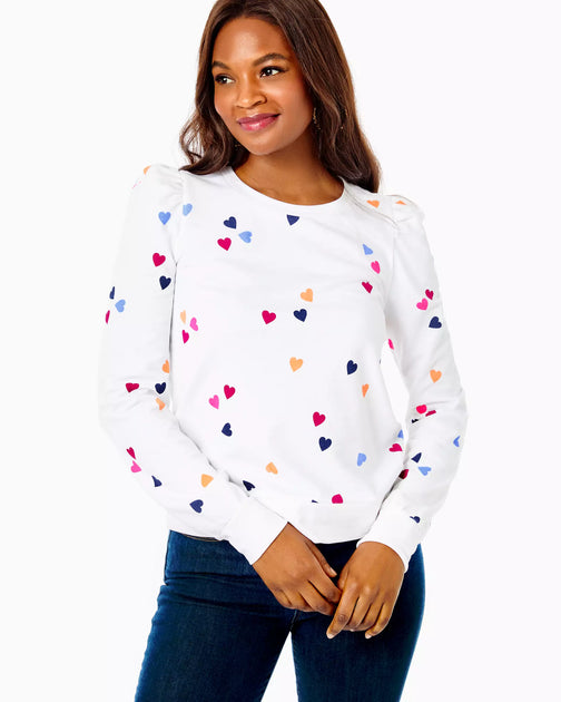 Heart Ladies Sweatshirt in your Choice of Liberty Print – Magnificent  Stanley