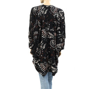 Odd Molly Anthropologie Floral Printed CoverUp Tunic Top