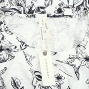 By Anthropologie Oversized Printed Sleep Tee Tunic Top