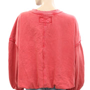 Free People We The Free Bubble Up Pullover Top
