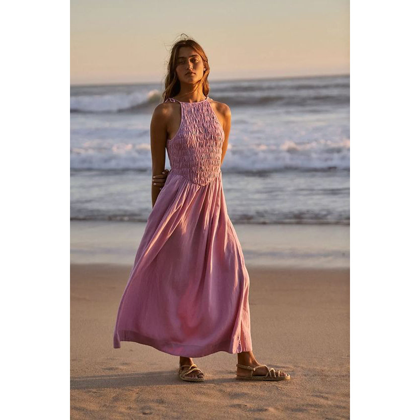 Free People Fp Beach Free-Est Gitana Midi Dress White Chocolate Couture Free People Fp Beach Free-Est Gitana Midi Dress White Chocolate Couture