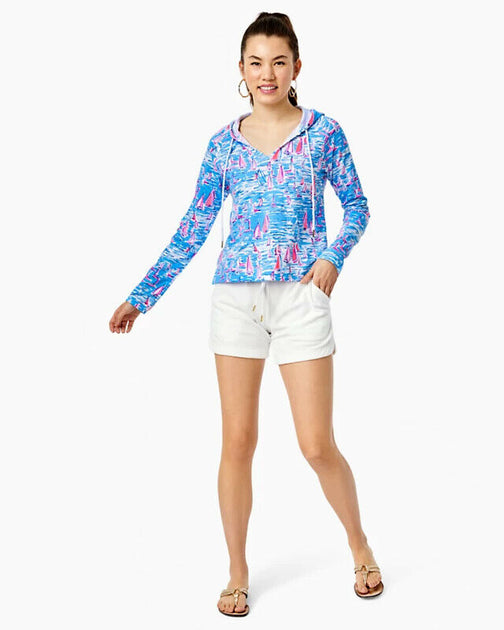 Lilly outlet Pulitzer Kiawah Cropped Hoodie