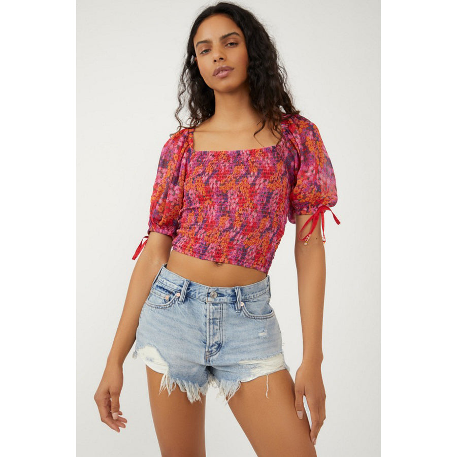 Free People Back On Cropped Top – White Chocolate Couture