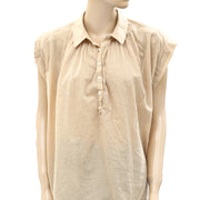 Nili Lotan Normandy Shirt Tunic Top