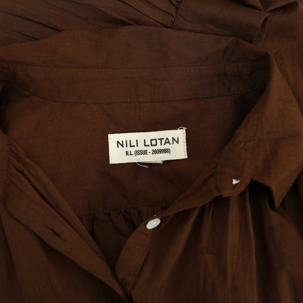 Nili Lotan Miles Tunic Shirt Top