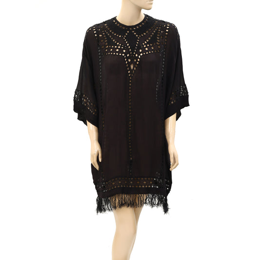 Etoile Isabel Marant Enery Black Mini Dress