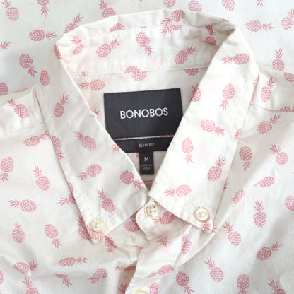 Bonobos Pineapple Printed Buttondown Shirt Men's