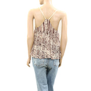 Ecote Urban Outfitters Printed Cami Tank Blouse Top