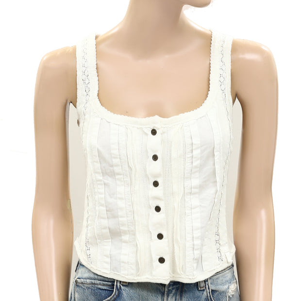 Free People We The Free Amore Vest Tank Blouse Top