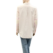 Kerri Rosenthal Mia Quilted Heart Patch Shirt Tunic Top