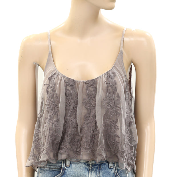 Kimchi Blue Urban Outfitters Scalloped-Edge Cami Top