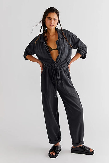 Free People Quinn Coveralls Jumpsuit