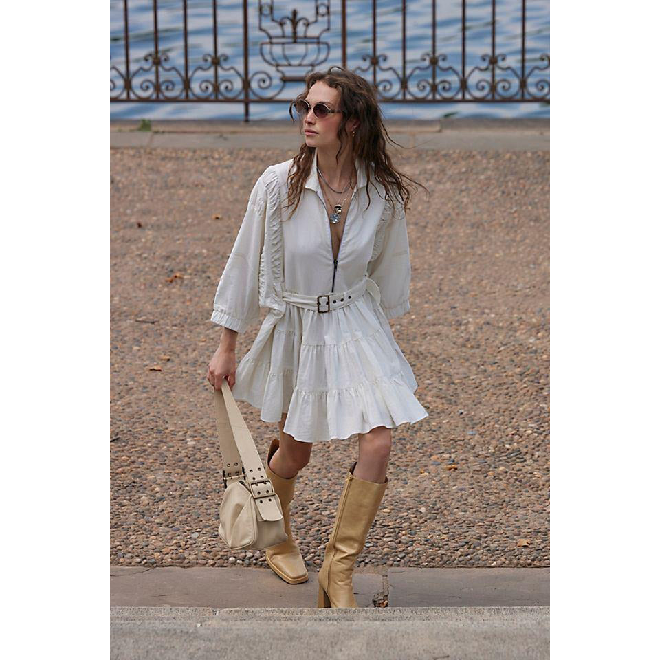 free people hampton mini dress – White Chocolate Couture Leely Women Red Long Womens Free People Hampton ruffle denim dress Color:Please choose from color chart