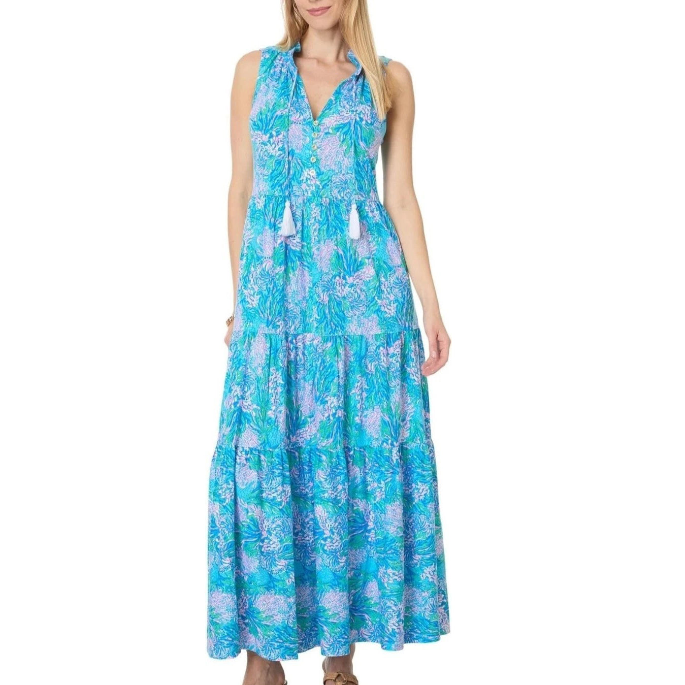 lilly pulitzer malone maxi dress Ruffle – White Chocolate Couture rose gold dress: Women's EP07851GB08 Falls against the body Color:Dark_Navy
