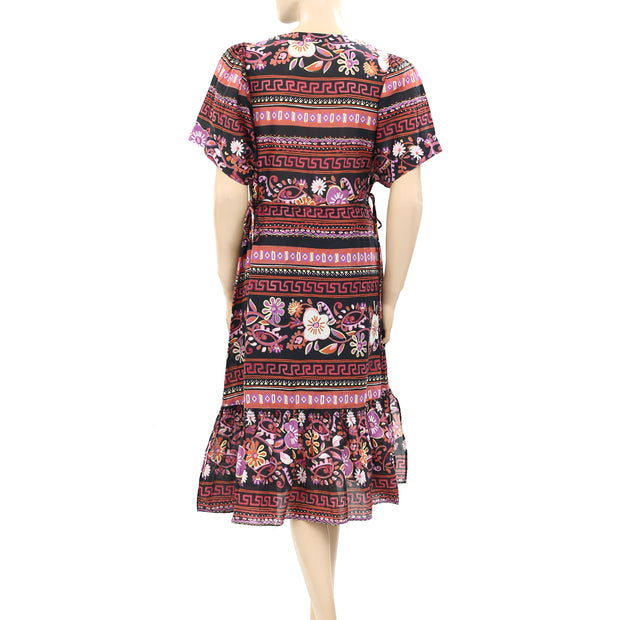 Odd Molly Anthropologie Floral Printed Midi Dress