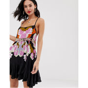 Free People Intimately Sweet Lucy Slip Printed Dress