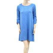 Lilly Pulitzer Blue Solid Mini Dress S