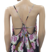 Free People Intimately Sweet Lucy Slip Printed Dress