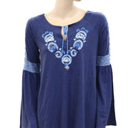 Lilly Pulitzer Resort Embroidered Lace Tunic Top