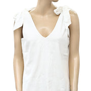 Maeve Anthropologie Bow Tie Tank Blouse Top