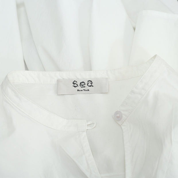 Sea New york Cotton-Voile White Mini Dress