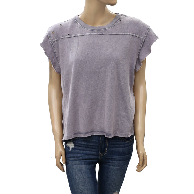 Free People We The Free Warrior Tee Blouse Top