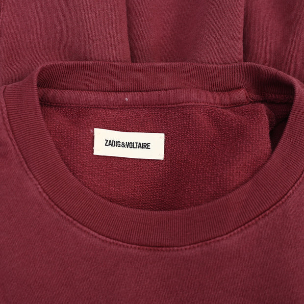 Zadig & Voltaire Portland Solid Sweatshirt Top