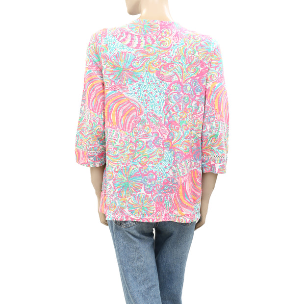 Lilly Pulitzer Printed Tilda Tunic Top