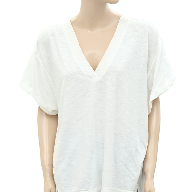 Daily Practice by Anthropologie The Ossa V-Neck Tunic Tee Top
