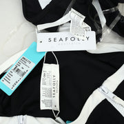 Seafolly Block Party Bikini Tank Top & High Waist Pant 2 Pcs Set
