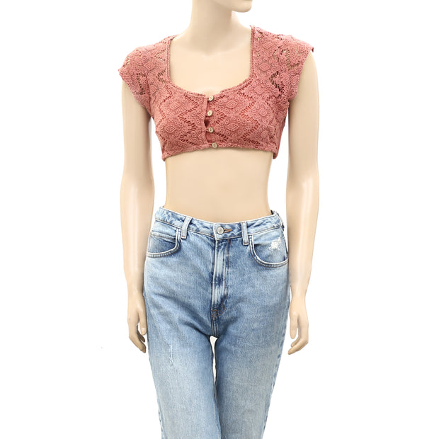 Free People Endless Summer Epic Sunset Cropped Top