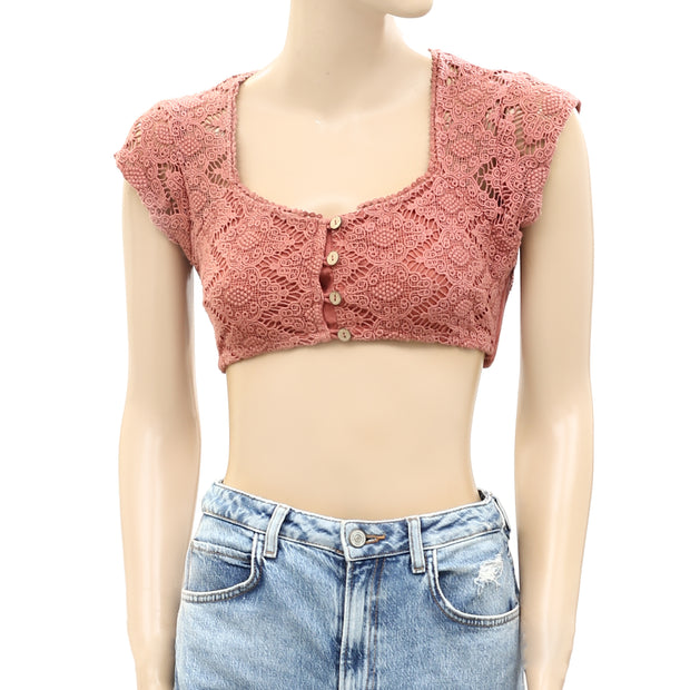 Free People Endless Summer Epic Sunset Cropped Top