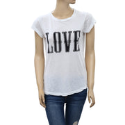 Zadig & Voltaire Skinny Love Printed T-Shirt Top