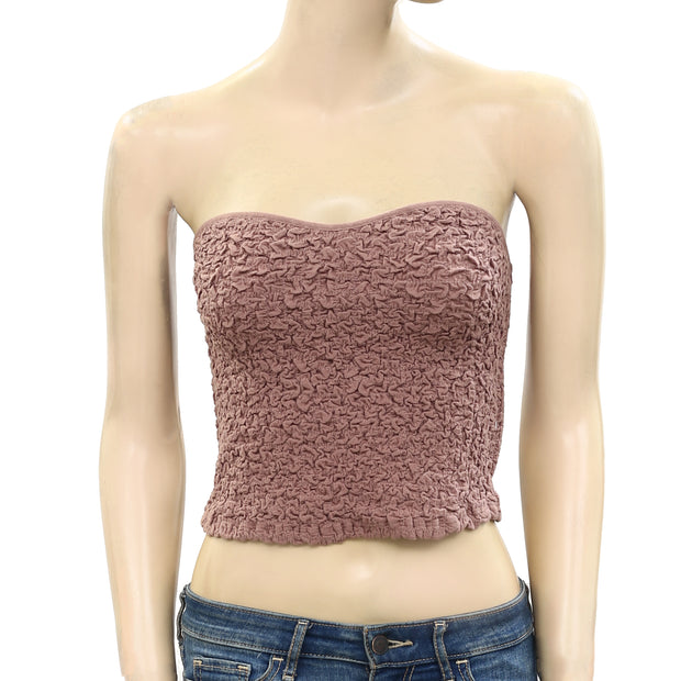 Free People Endless Summer Eternal Staple Bustier Tube Cropped Top S