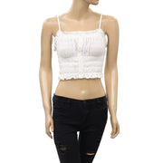 Urban Outfitters UO Tulla Smocked Cami Top M