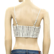 Free People FP One Bette Striped Bralette Cropped Top