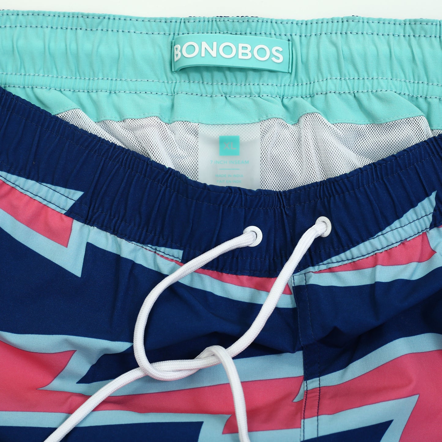 Bonobos Riviera Recycled Swim Patterned Striped Print Trunks Shorts