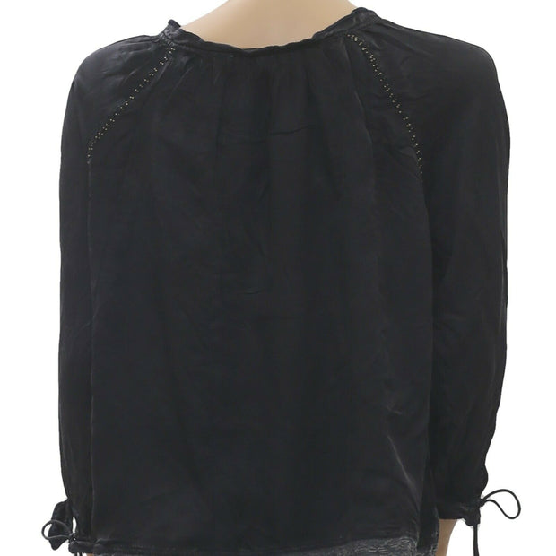 Zadig & Voltaire Theresa Lace Blouse Top