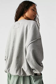 Free People We The Free Bubble Up Pullover Top