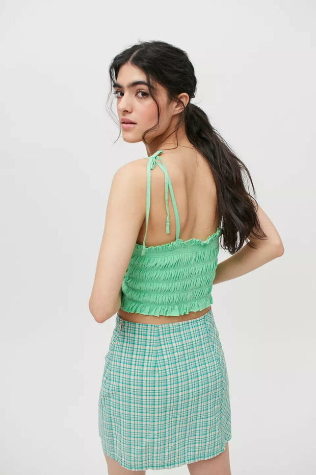 Urban Outfitters UO Tulla Smocked Cami Top