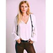 Free People FP ONE Hallowed Hill Pullover Top