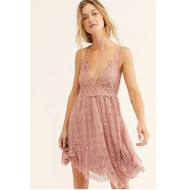 Free people Cayenne pieced lace slip dress cheapest