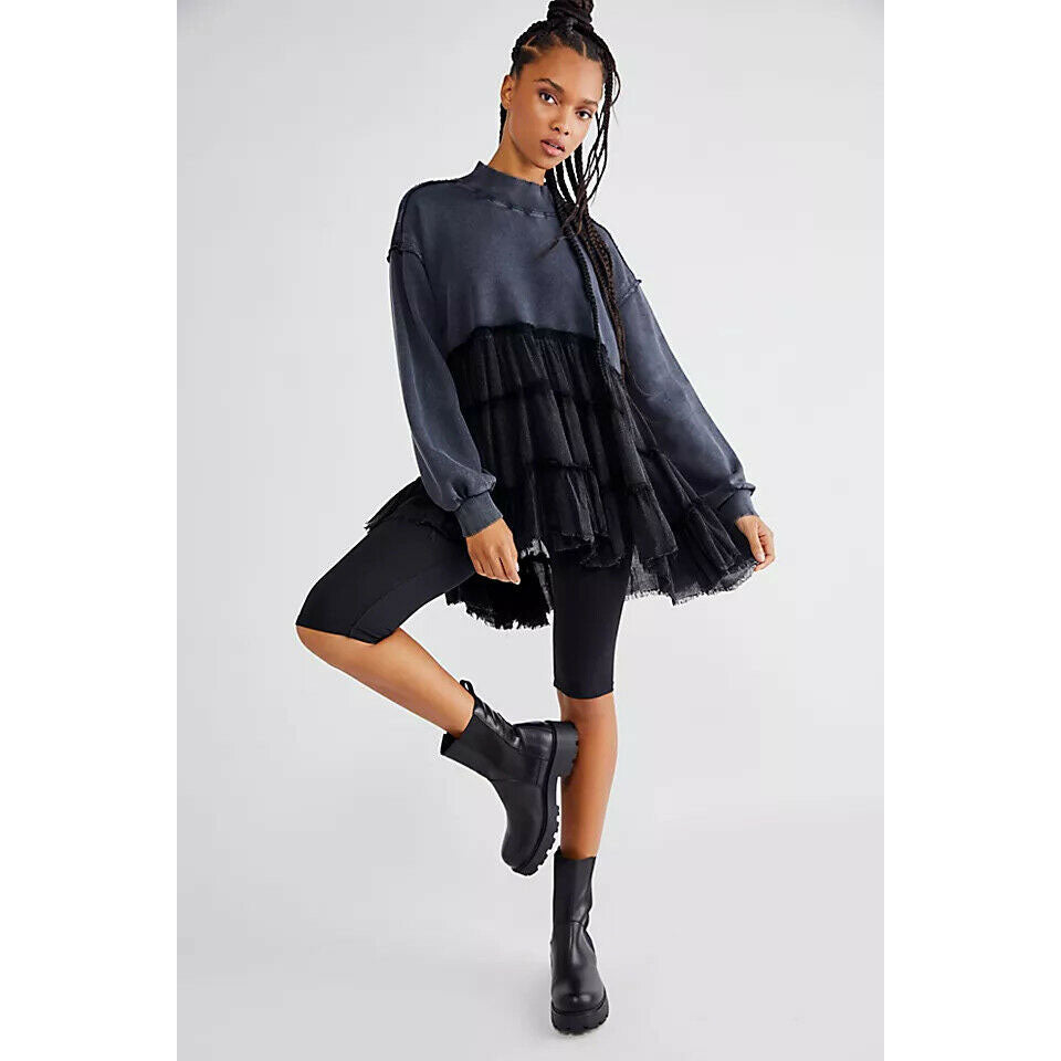 free people oversized sweatshirt dress Free People Eleanor Sweatshirt Tunic Dress
