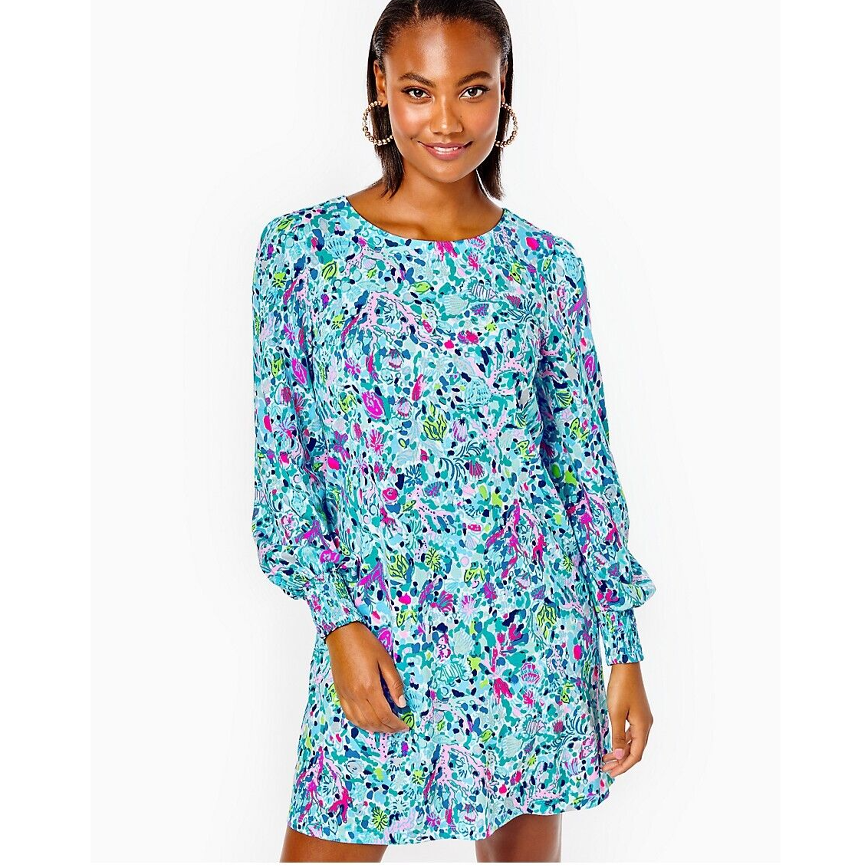 Women's Diann Dress in Multi Dive Bar