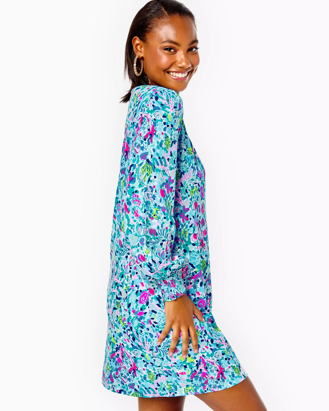 lilly pulitzer dress long sleeve Lilly Pulitzer, Wexlee Long Sleeve Maxi Dress, Fiddle Leaf Green Its A Jungle Out There Engineered Knit Maxi Dress, 0 at Amazon Women's Clothing store
