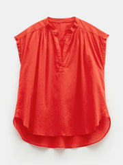 Hush Viola Sleeveless Cotton Shirt Top