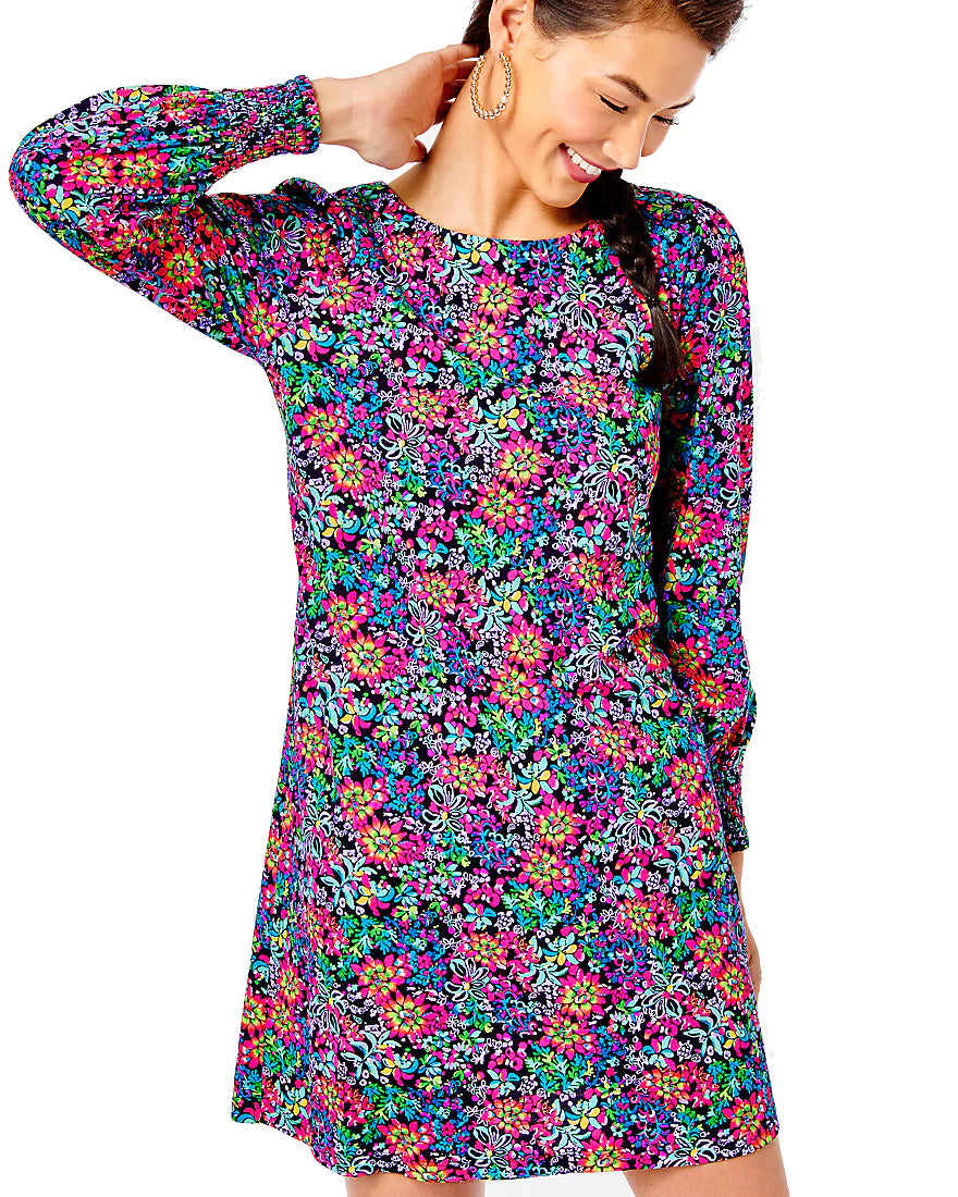 Lilly Pulitzer Diann Long Sleeve Mini Dress White Chocolate Couture Lilly Pulitzer Diann Long Sleeve Mini Dress White Chocolate Couture