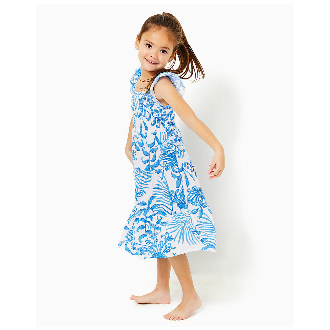 Lilly Pulitzer Girls Mini Jilly Midi Dress