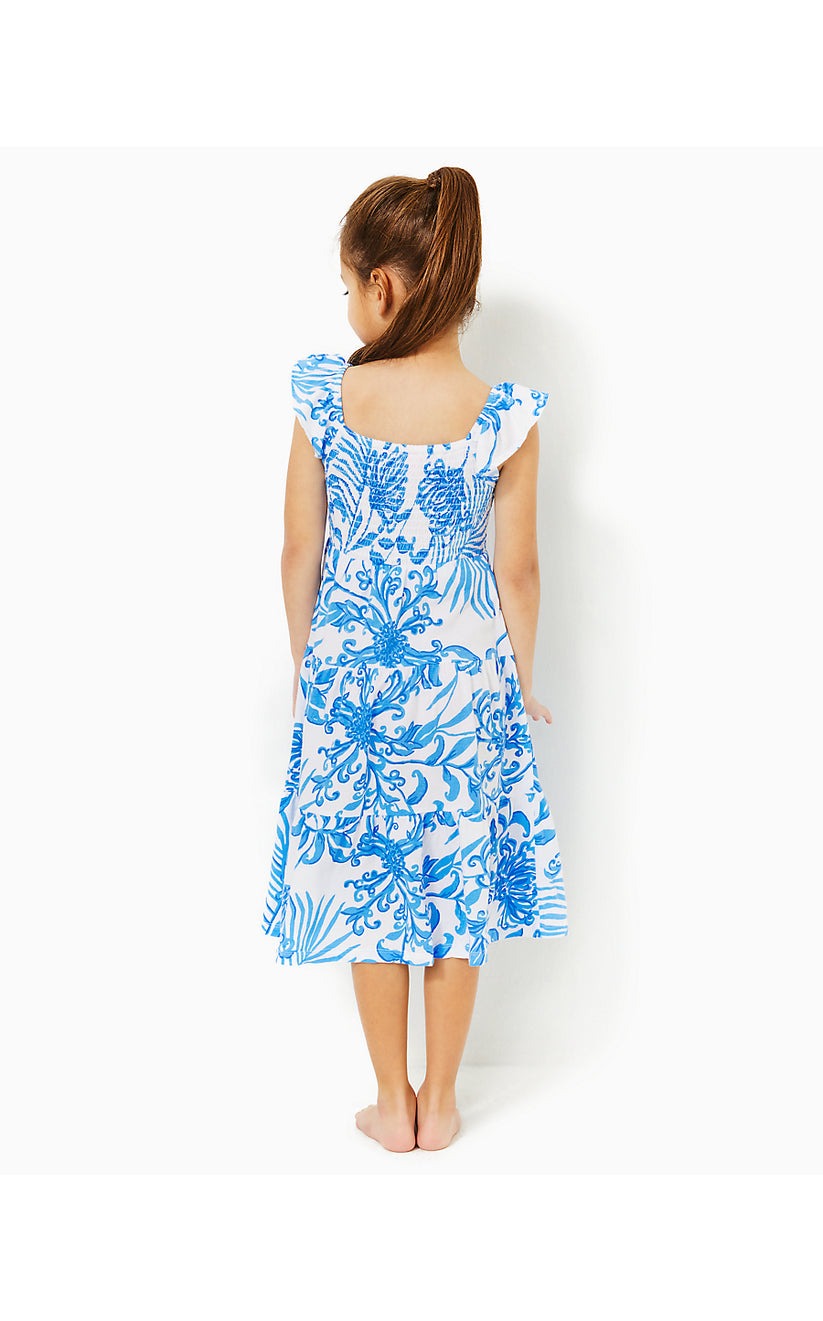 Lilly Pulitzer Girls Mini Jilly Midi Dress