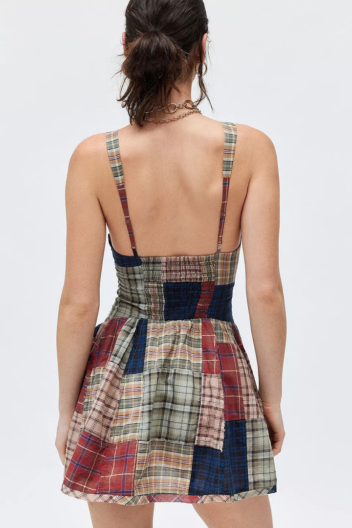 Urban Outfitters BDG Bryn Fit & Flare Mini Dress